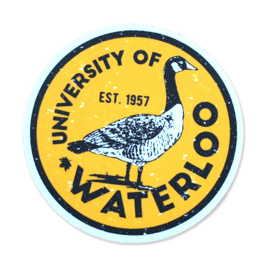 Picture of UWaterloo Gold Goose Sticker