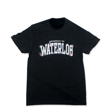 Picture of UWaterloo Spring Flower Tee - Black