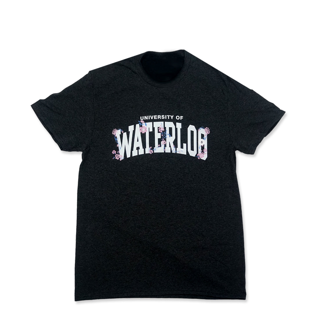 Picture of UWaterloo Spring Flower Tee - Black