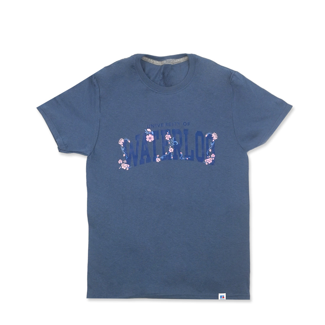 Picture of UWaterloo Spring Flower Tee - Blue