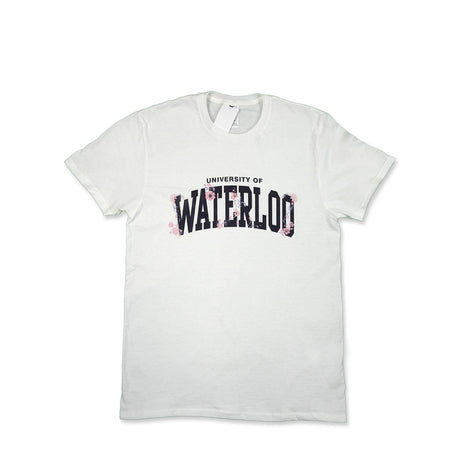 Picture of UWaterloo Spring Flower Tee - White