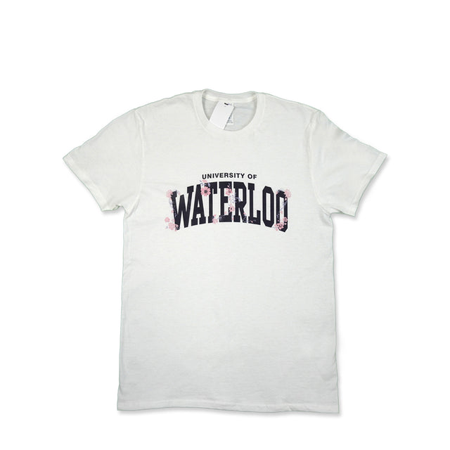 Picture of UWaterloo Spring Flower Tee - White