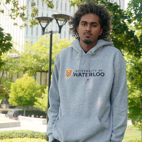 Picture of UWaterloo Russell Hoodie - Grey