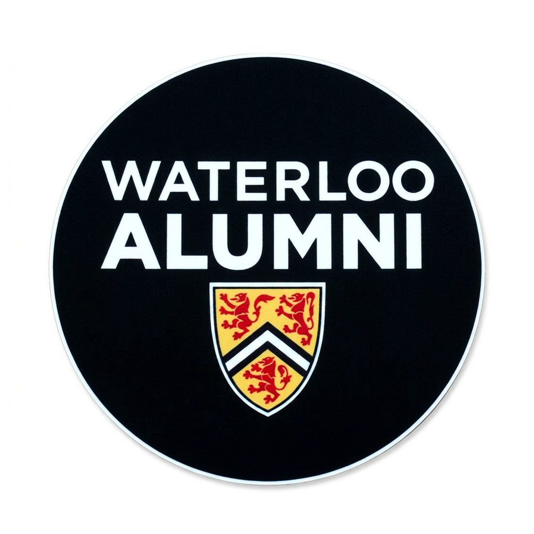 Picture of UWaterloo Alumni Round Sticker
