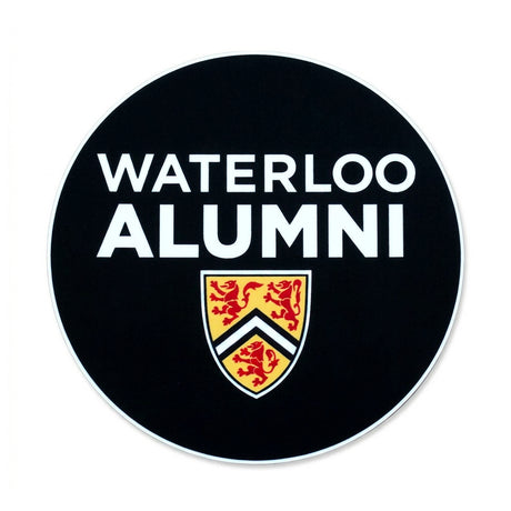 Picture of UWaterloo Alumni Round Sticker