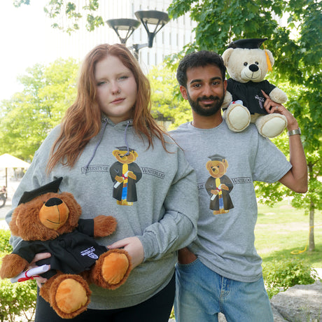 Picture of UWaterloo Grad Bear Hoodie