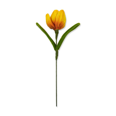 Picture of Handmade Flower Tulip - YellowOmbreTulip