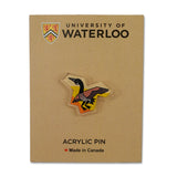 Picture of The Hat Tile Collection Acrylic Pin - Arts