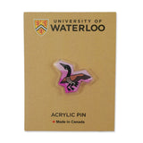 Picture of The Hat Tile Collection Acrylic Pin - Math
