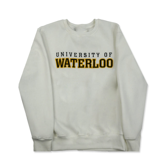 Picture of UWaterloo Summer White Crewneck