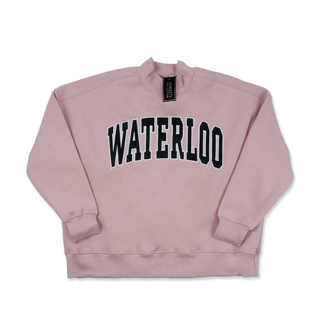 Picture of UWaterloo Mock Crewneck - Pink
