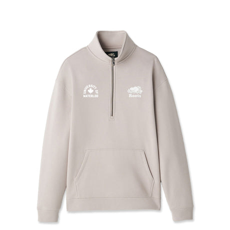 Picture of UWaterloo Roots Campus 1/4 Zip - Grey