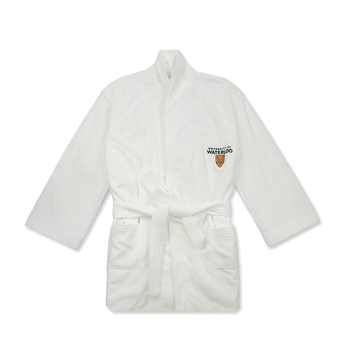 Picture of UWaterloo Cotton Terry Velour Bathrobe - Unisex