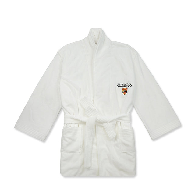 Picture of UWaterloo Cotton Terry Velour Bathrobe - Unisex