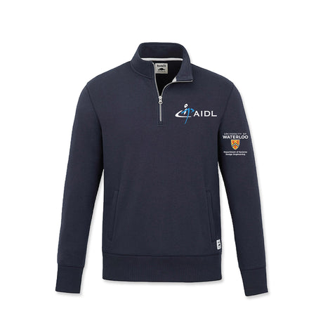 Picture of Advanced Interface Design Lab (AIDL) Quarter-Zip Unisex Fit - Navy