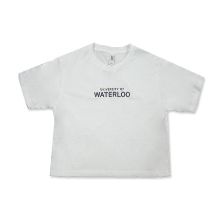 Picture of UWaterloo Boxy Tee - White