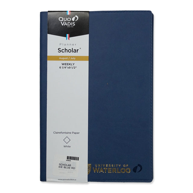 Picture of UWaterloo Quo Vadis Note 21 Academic Agenda - Blue