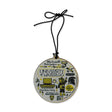 Picture of UWaterloo Julia Gash Round Wood Ornament