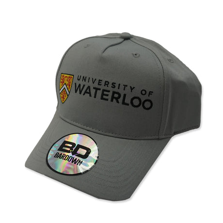 Picture of UWaterloo Bardown Horizontal Logo Hat - Grey