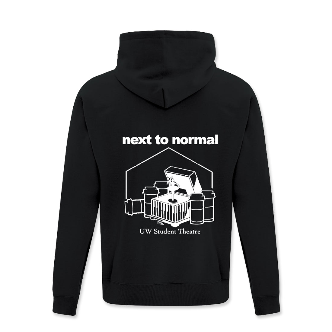 Picture of Custom Theatre Club Hoodie Pre-Order - Black