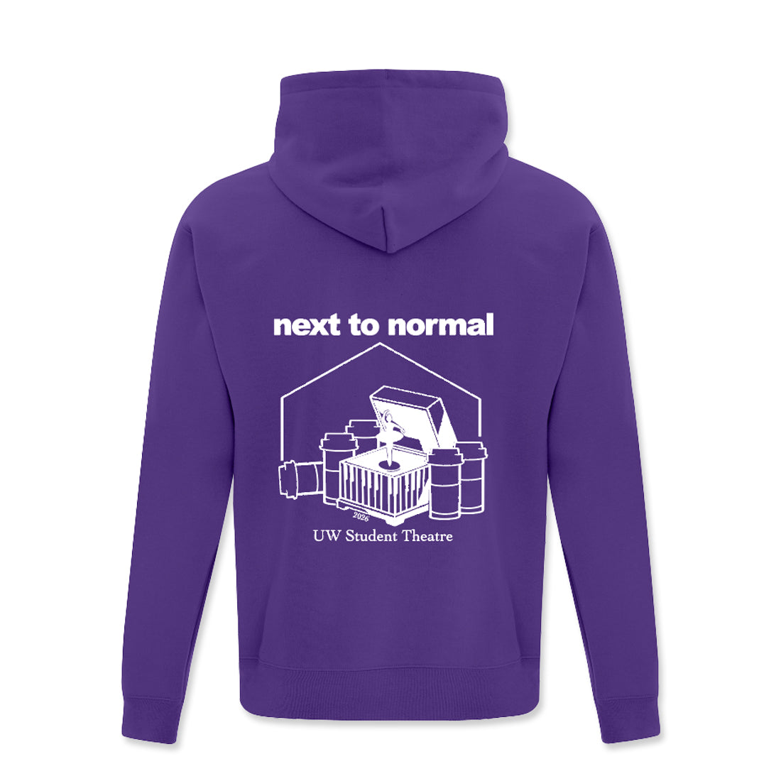 Picture of Custom Theatre Club Hoodie Pre-Order - Dark Purple