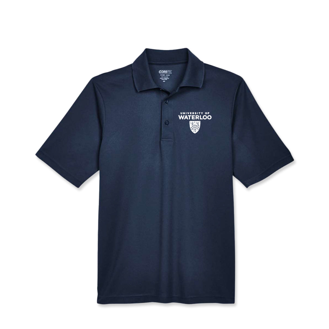 Picture of UWaterloo Unisex Staff Polo - Navy