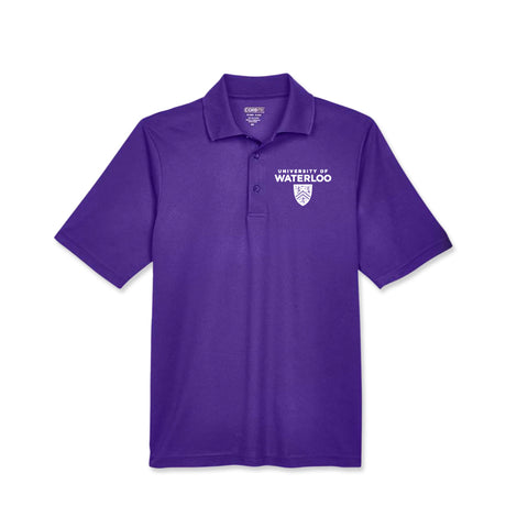 Picture of UWaterloo Unisex Staff Polo - Purple