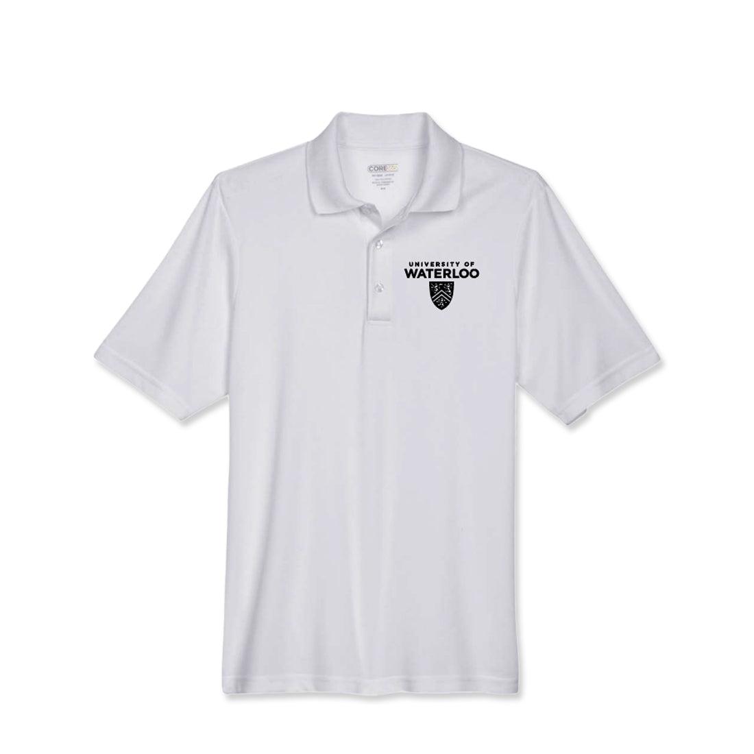 Picture of UWaterloo Unisex Staff Polo - Platinum