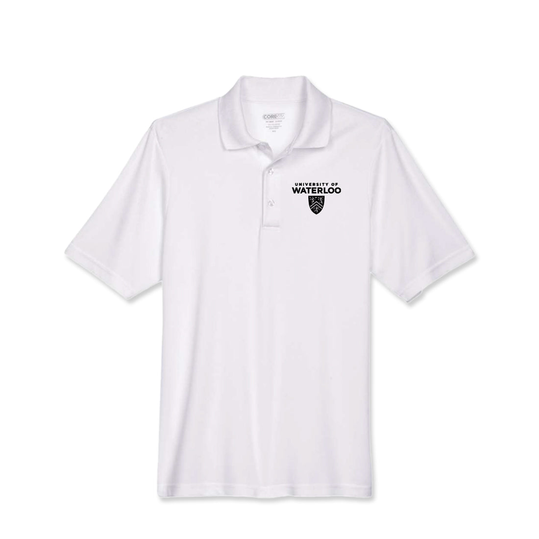 Picture of UWaterloo Unisex Staff Polo - White