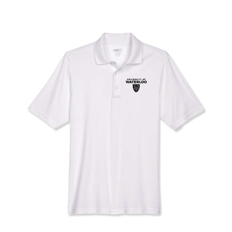 Picture of UWaterloo Unisex Staff Polo - White