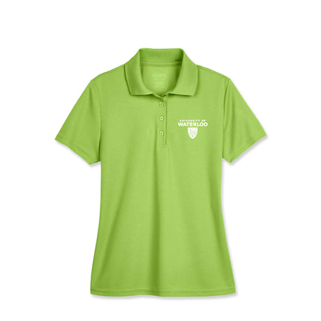 Picture of UWaterloo Ladies Staff Polo - AcidGreen