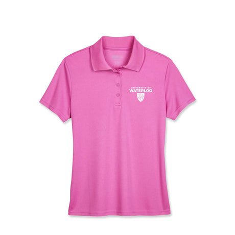 Picture of UWaterloo Ladies Staff Polo - Pink