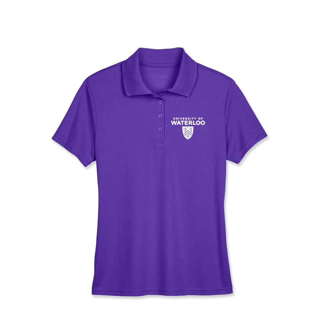 Picture of UWaterloo Ladies Staff Polo - Purple