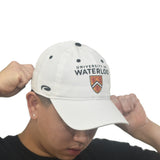 Alternate view of UWaterloo Pukka Baseball Hat with Full-Colour Logo Colour: White
