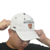 Picture of UWaterloo Pukka Baseball Hat with Full-Colour Logo - White