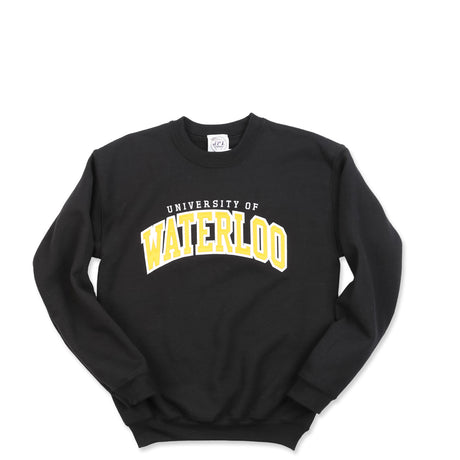 Picture of UWaterloo Classic Crewneck - Black