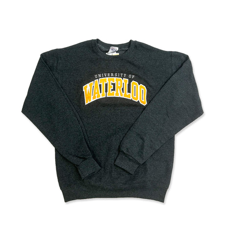 Picture of UWaterloo Classic Crewneck Colour: Charcoal