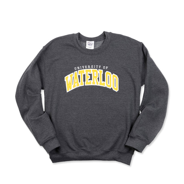 Picture of UWaterloo Classic Crewneck - Athletic Grey