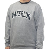 Picture of UWaterloo Classic Crewneck - Athletic Grey