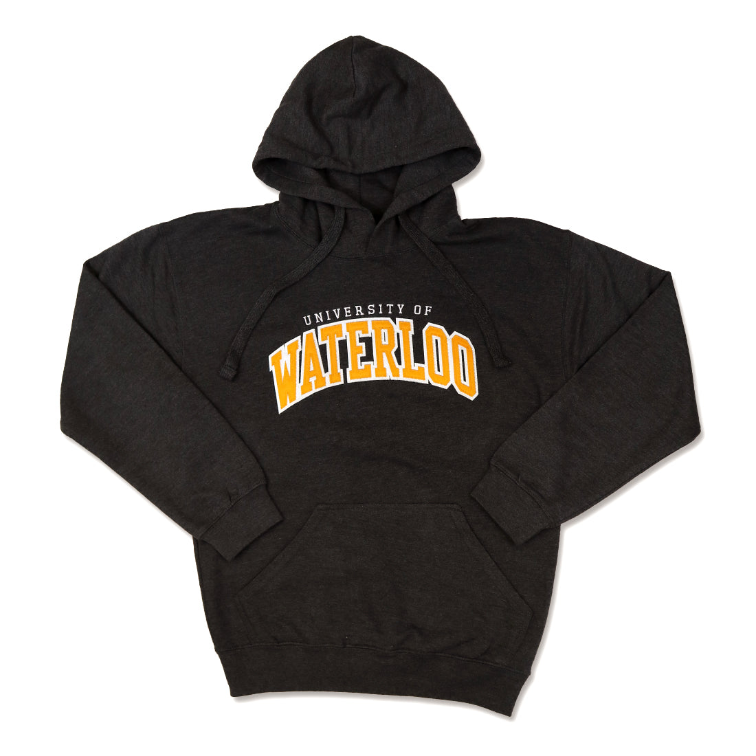 Picture of UWaterloo Classic Hoodie Colour: Charcoal