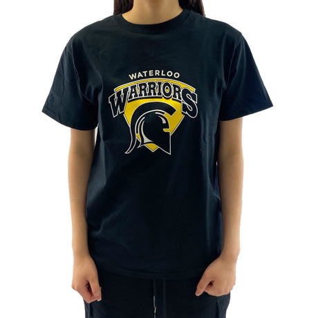 Alternate view of Waterloo Warriors Tee Colour: Black