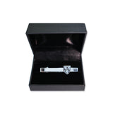 Picture of UWaterloo Shield Tie Bar Colour: Metallic Silver