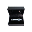 Picture of UWaterloo Shield Tie Bar - Metallic Silver