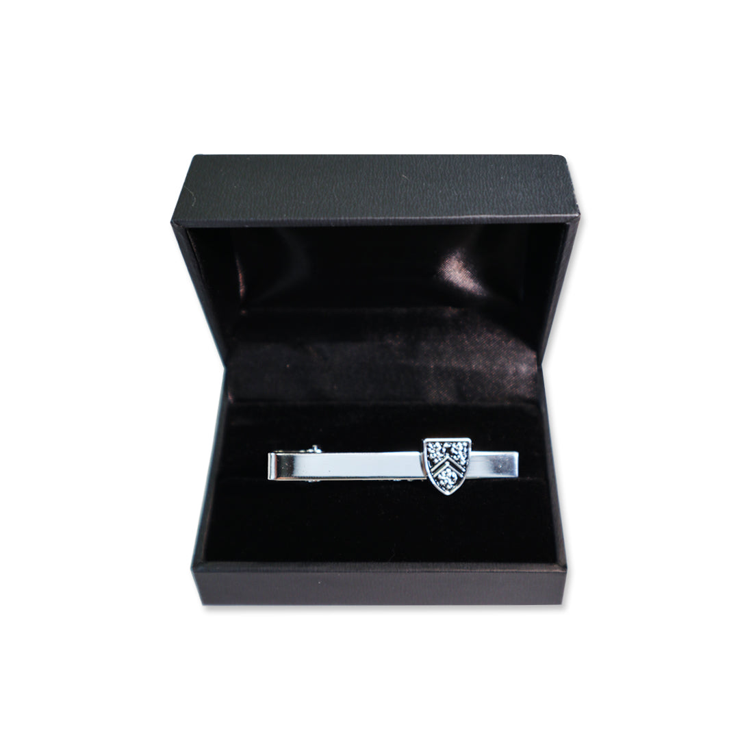 Picture of UWaterloo Shield Tie Bar - Metallic Silver