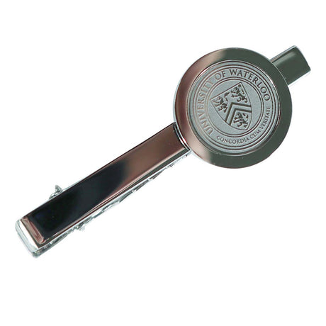 Picture of UWaterloo Tie Bar - Metallic Silver