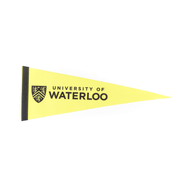 Picture of UWaterloo Pennant - Yellow