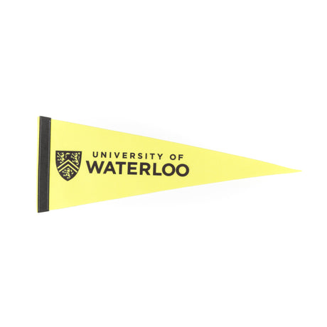 Picture of UWaterloo Pennant - Yellow