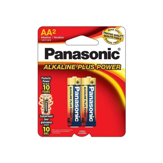 Picture of Panasonic Alkaline Batteries - Aa2Pack