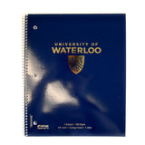 Picture of UWaterloo 1 Subject Notebook Colour: Dark Blue