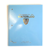 Picture of UWaterloo 1 Subject Notebook Colour: Light Blue